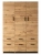 Szafa_trzydrzwiowa_z_szufladami_dąb_wotan_Esperanza_6D3S_135cm_front.webp