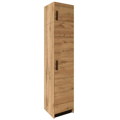 Szafa_jednodrzwiowa_z_nadstawką_dąb_wotan_Esperanza_1D_45_cm.webp