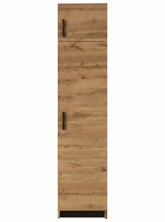 Szafa_jednodrzwiowa_z_nadstawką_dąb_wotan_Esperanza_1D_45_cm_front.webp