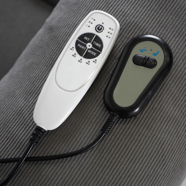 Fotel Masujący Elektryczny SONVIDO z Funkcją Wstawania, Szary - 03.webp