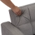 Fotel Rozkładany NOCTELO do Spania, Szary - 13.webp