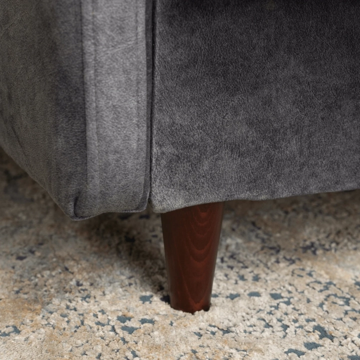 Sofa Rozkładana RIVANTO, Szara - 06.webp