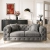 Sofa AMALVIO 2S Dwuosobowa, Szara Welurowa - 02.webp