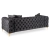 Sofa AMALVIO 3S Trzyosobowa, Czarna Welurowa - 05.webp
