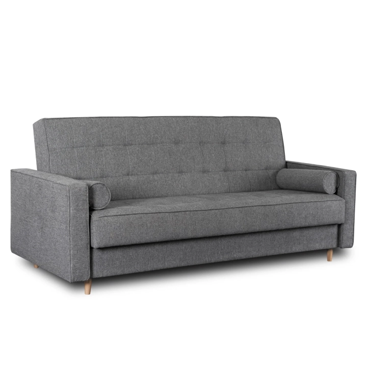 Sofa Rozkładana VALTERO, Szara - 01.webp
