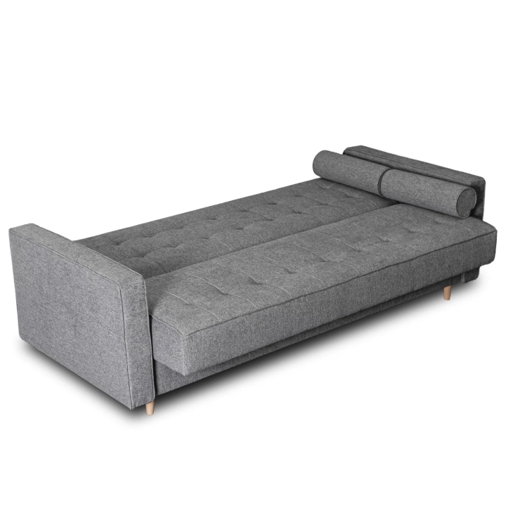 Sofa Rozkładana VALTERO, Szara - 03.webp