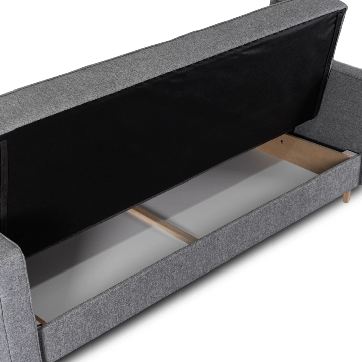 Sofa Rozkładana VALTERO, Szara - 04.webp