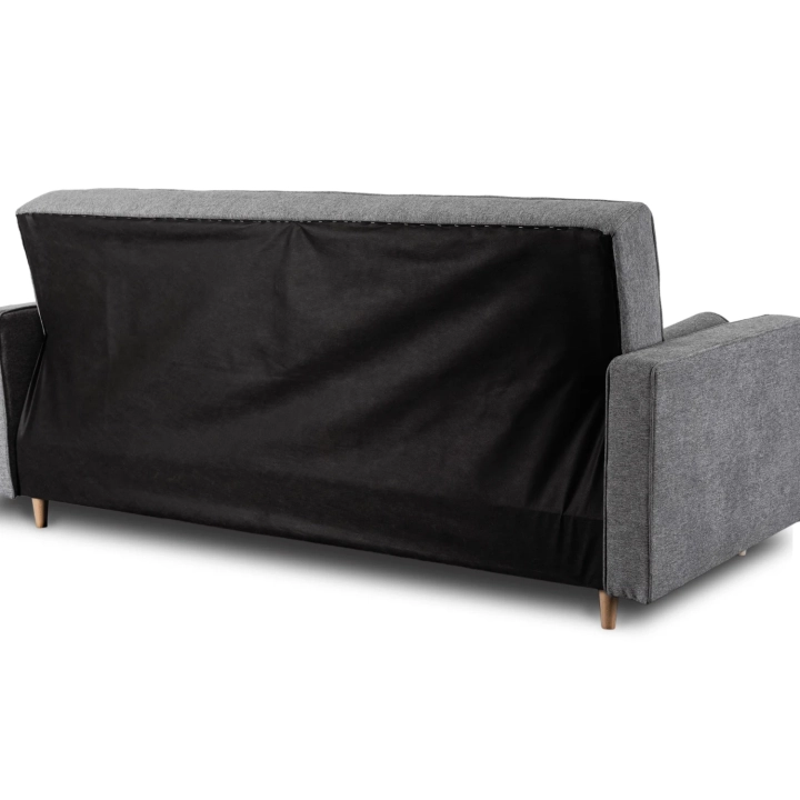 Sofa Rozkładana VALTERO, Szara - 05.webp