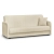 Sofa Rozkładana VENTARO, Jasnobeżowa Boucle - 01.webp
