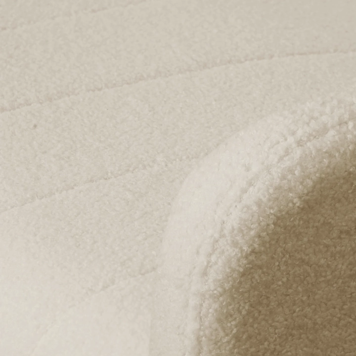 Sofa Rozkładana VENTARO, Jasnobeżowa Boucle - 06.webp