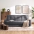 Sofa Rozkładana ALVENTO, Szara - 02.webp