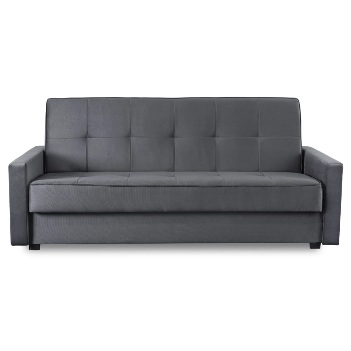 Sofa Rozkładana ALVENTO, Szara - 03.webp