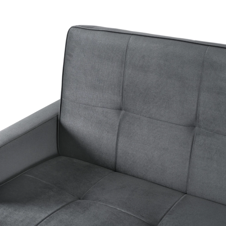 Sofa Rozkładana ALVENTO, Szara - 08.webp