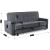 Sofa Rozkładana ALVENTO, Szara - 10.webp
