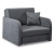 Fotel Do Spania Jednoosobowy VESANTO Szary - 01.webp