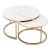 Zestaw Stolików Ceramicznych MELVIRO, Biały Marmur-Złoty - 03.webp