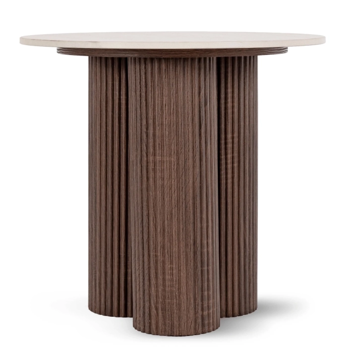 Stolik Pomocniczy ALVERINO 50 cm, Trawertyn-Orzech - 04.webp