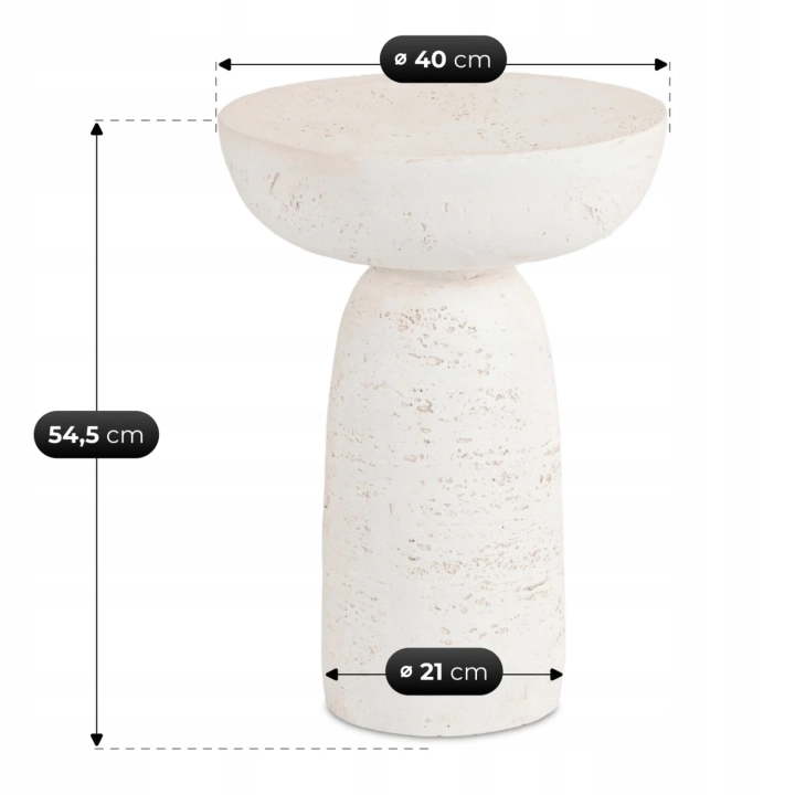 Stolik Pomocniczy HENVELLO 40 cm, Krem-Beż - 06.webp