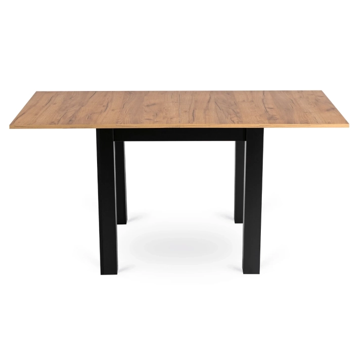 Stół Rozkładany MAXVENO 80-160 cm, Dąb Craft-Czarny - 05.webp