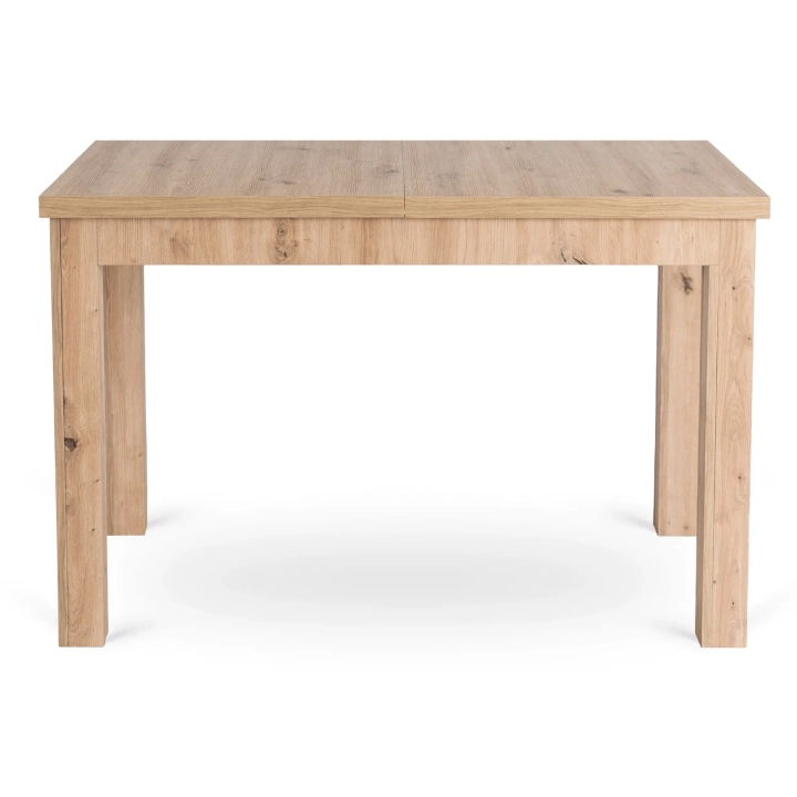 Stół Rozkładany SKARVENO 120-160 cm, Dąb Artisan - 05.webp