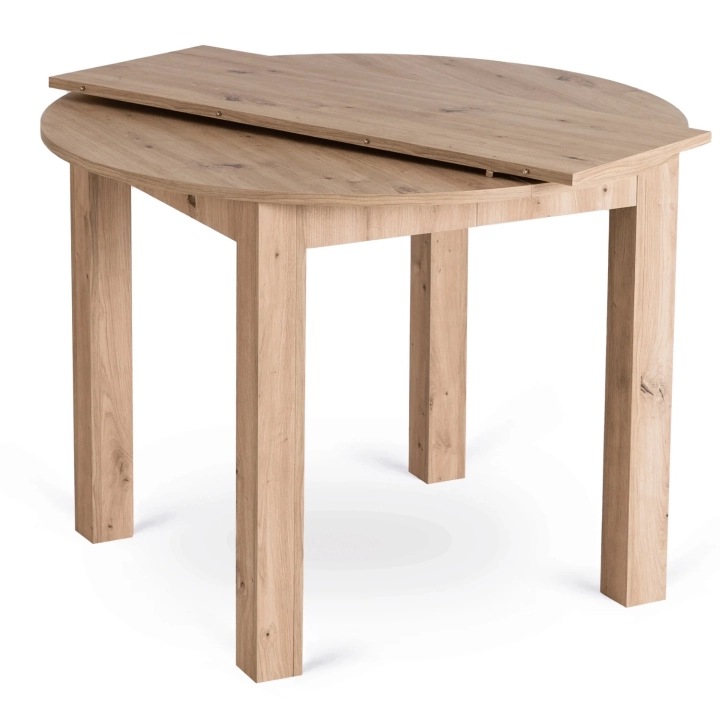 Stół Rozkładany HARVENO 102-142 cm, Dąb Artisan - 04.webp