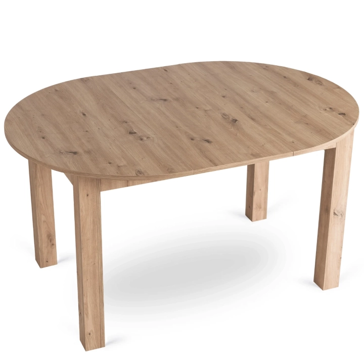 Stół Rozkładany HARVENO 102-142 cm, Dąb Artisan - 05.webp
