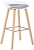 Hoker barowy kuchenny drewniany wysokie krzesło76cm H-86