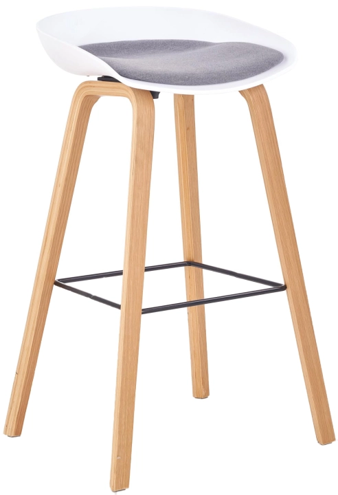 Hoker barowy kuchenny drewniany wysokie krzesło76cm H-86