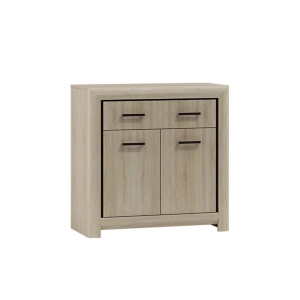 Komoda dwudrzwiowa z jedną szufladą 96cm GARMOND lefkas ciemny