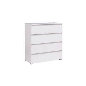 Komoda biała z szufladami MEXO 4S  92cm