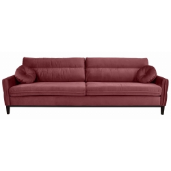 Sofa RPBE 3 - osobowa łososiowa 270x94 cm