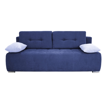 Sofa-rozkładana-z-funkcją-spania-niebieska-200x103cm