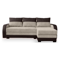 Narożnik LUBA uniwersalny z funkcją spania 232x140 cm