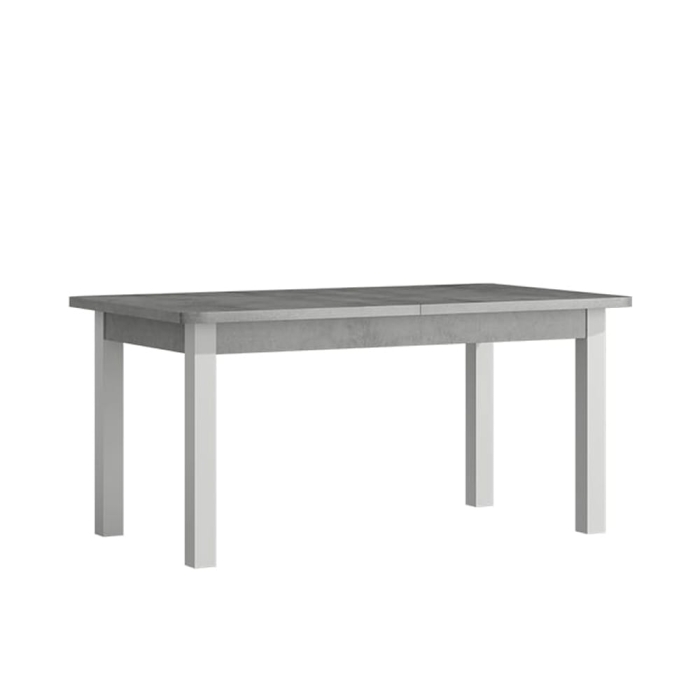 Stół rozkładany 160-200cm GSPRE 10A beton/biały