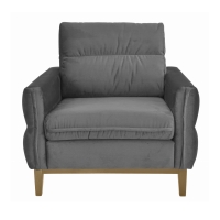 Wygodny fotel wypoczynkowy do salonu bordowy RPBE