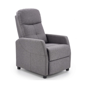 Fotel wypoczynkowy HELENA z funkcją relaks szary