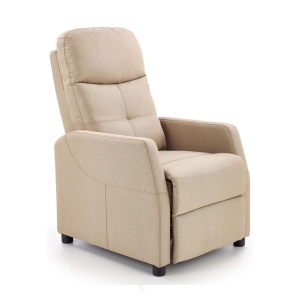 Fotel wypoczynkowy HELENA z funkcją relaks beżowy