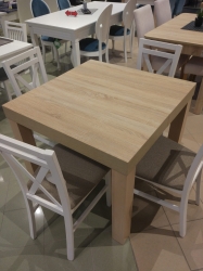 Stół kwadrat rozkładany KORLEONE 90-190cm  dąb sonoma