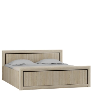 Łóżko 160 cm GSAM 24 dąb sonoma