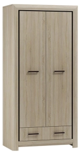 Szafa dwudrzwiowa dąb sonoma 96cm GSAM 15