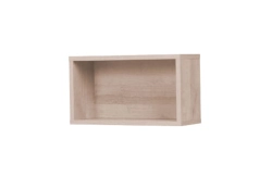 Półka ścienna wisząca MEXO wąska 45 cm Dąb sonoma