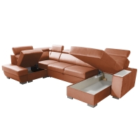 Narożnik modułowy CESAR różowy 340x200 cm do salonu