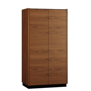 Szafa dwudrzwiowa 100 cm SEKWANA jesion ciemny