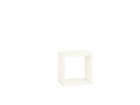 Półka ścienna wisząca biała 30cm MNDR