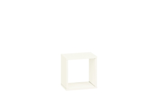 Półka wisząca NORDO 30x30cm biała