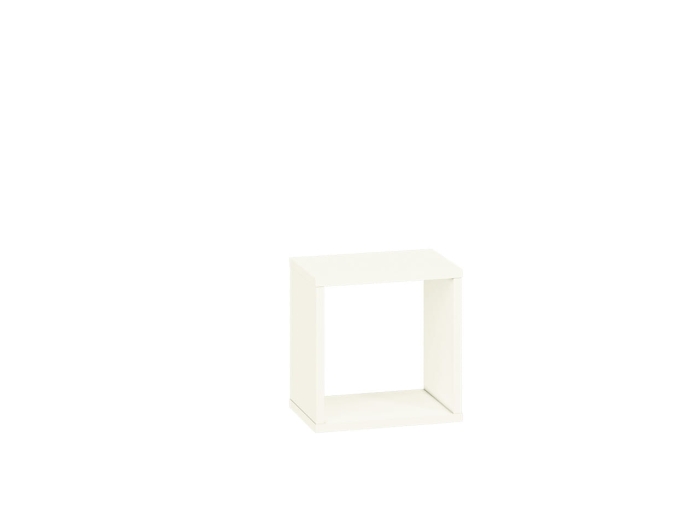 Półka ścienna wisząca biała 30cm MNDR