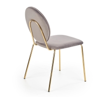 Krzesło K - 363 ze stali chromowanej tył