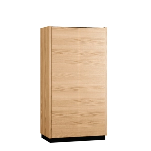 Szafa dwudrzwiowa 100 cm SEKWANA  jesion jasny 