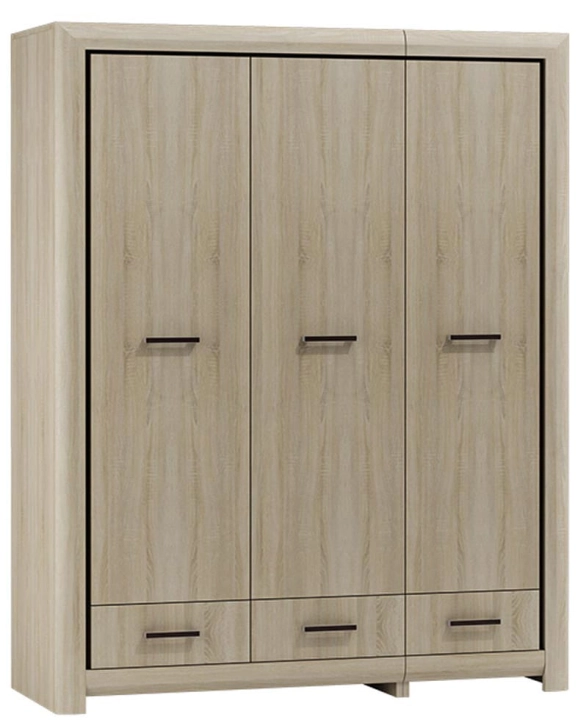 Szafa trzydrzwiowa z szufladami 150cm aristan GSAM 26