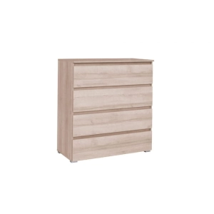 Komoda z szufladami MEXO 4S dąb sonoma 92 cm